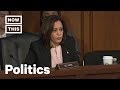 Kamala Harris Pulls Border Wall Receipts on Trump’s Attorney General Pick William Barr | NowThis