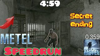 Metel - V 0.359, World record (4:59), new update secret ending speedrun