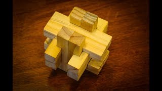 Burr Puzzle Solution See Build Instructions Here: https://www.instructables.com/id/Burr-Puzzle/