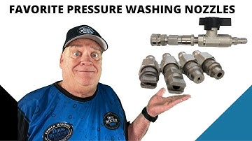 Favorite Pressure Washing Nozzles from Doug Rucker