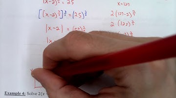 Algebra 2 CP - Unit 5 Lesson 4 - Solving Radical Equations