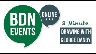 Watch BDN illustrator George Danby draw in 3 minutes | BDN Events Online