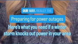 Here’s what you need to prepare for potential power outages