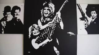 Artist Vita Paints Ozzy And Randy