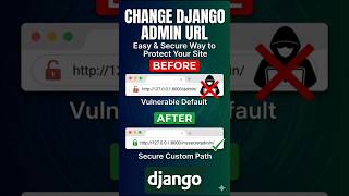 How to Change Django Admin URL | Easy & Secure Way to Protect Your Site #Django #Python #WebSecurity