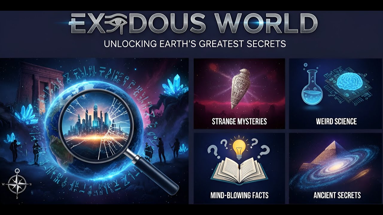 The World of Mysteries & Mind-Blowing Facts | Exodus World Intro