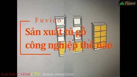 Thiết kế và thi công tủ gỗ công nghiệp bằng máy cnc 4 đầu Holztek HT-R4F