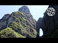 Tianmen Mountain, Zhangjiajie, Hunan, China in 4K Ultra HD