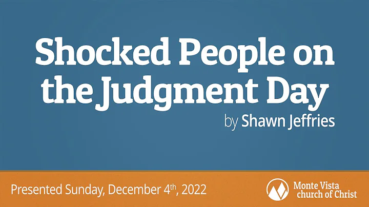 Shocked People on the Judgment Day - Shawn Jeffrie...