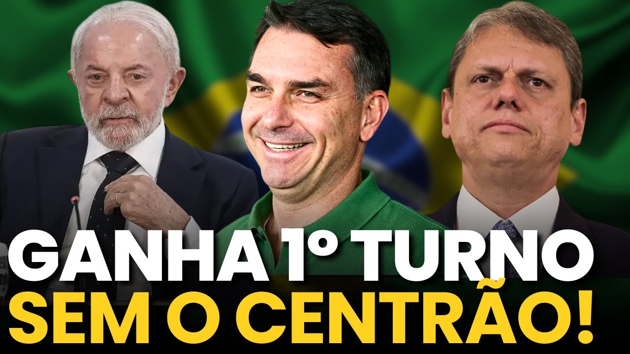 NOVA PESQUISA - FLÁVIO BOLSONARO PODE VENCER LULA SEM A AJUDA DO CENTRÃO (ANÁLISE - OPINIÃO)