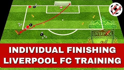 Individual finishing exercise from Liverpool FC training!