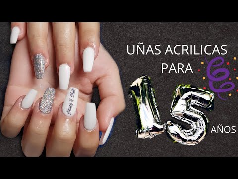 COMO HACER DISEÑO DE UÑAS ACRILICAS COLOR BLANCO PARA 15 AÑOS - thptnganamst.edu.vn