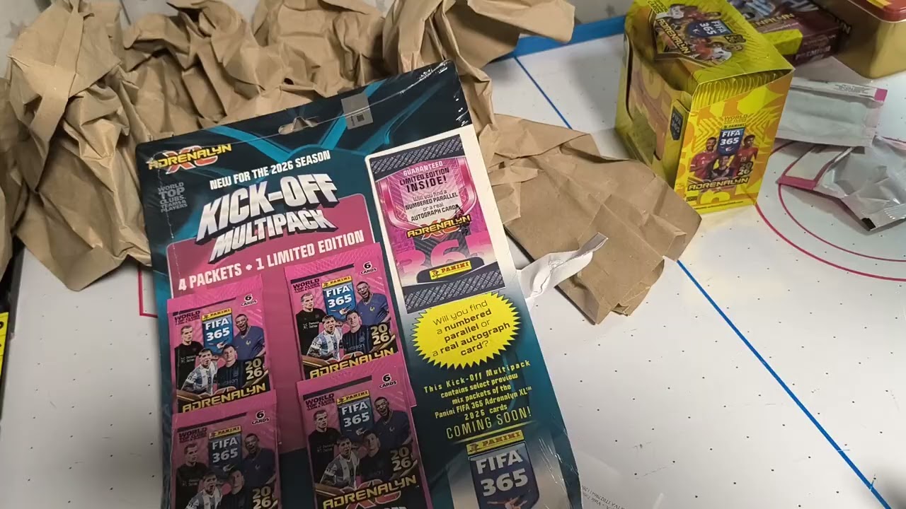 Unboxing 2: Kick off Multipacks and Card box 