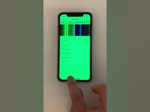 tendens stakåndet Forberedelse How to set a red screen filter on iPhone to block blue and green light at  night – sleep & melatonin - YouTube