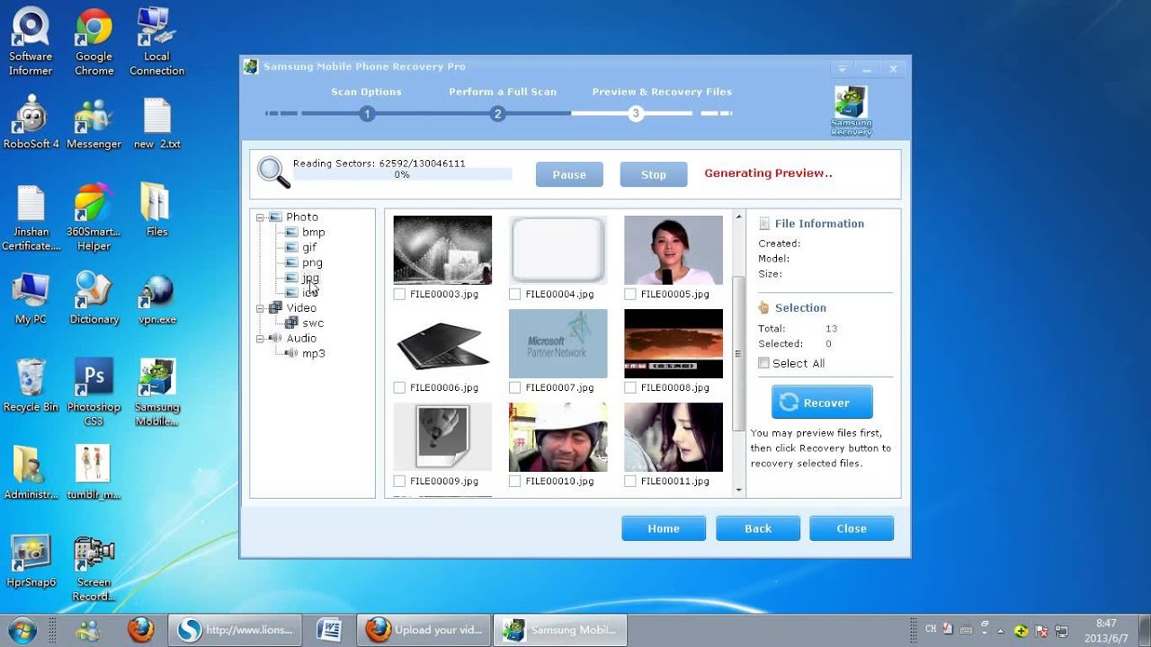 Samsung Mobile Phone Recovery Pro