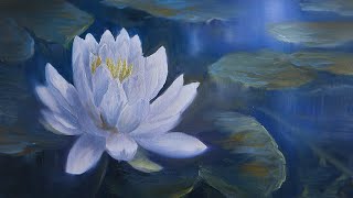Pond Lily Painting - Paint with Kevin ®
