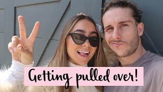Last day of Vlog Week we get pulled over and have a mean cop encoun...