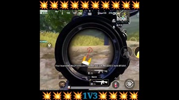 😈😈 BGMI / PUBG 1V3 Clutch 🔥💥 ⚔️ ATTITUDE #status😈👿 #shorts