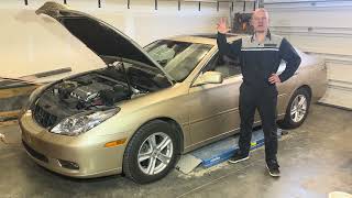 Player Profile 2002-2006 Lexus ES300 ES330 Cabin Air Filter Inspection And Replacement Instructions