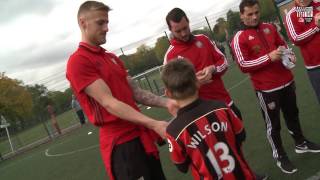 Daniel Bentley visits the Community Sports Trust's October Soccer School