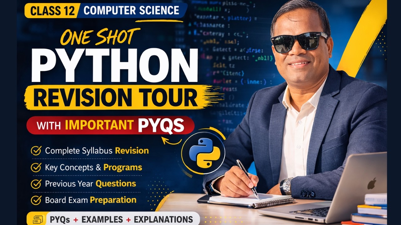 Class 12 Computer Science | Complete Python Revision Tour with ...