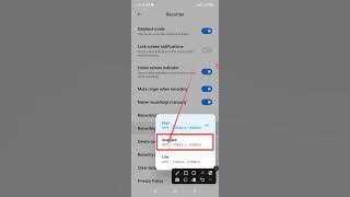 High/standard and low quality MP3 call recording setting on Android phone
