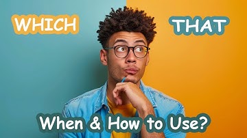 Mastering Relative Pronouns; WHICH vs. THAT #englishgrammar 😎