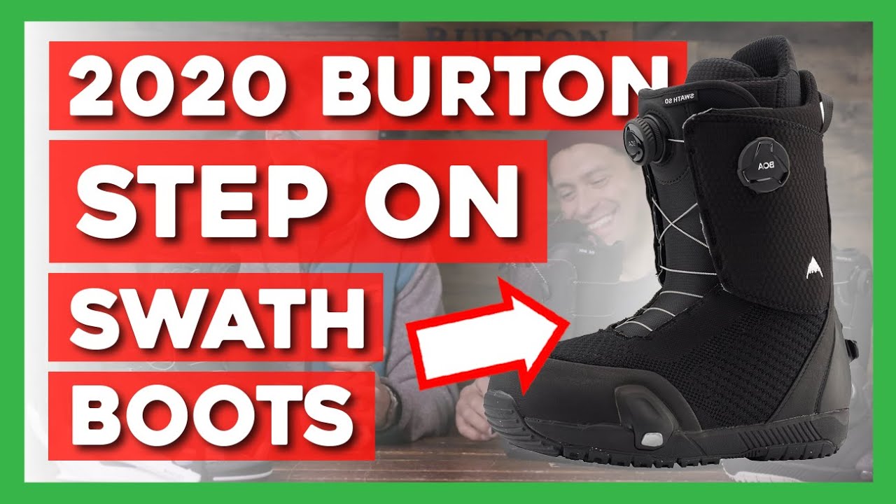 Burton Step On Swath单板滑雪鞋开箱测评与加州Squaw Valley雪场上脚