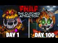 I Survived 100 Days in FNAF The Glitched Attraction - MOOSE