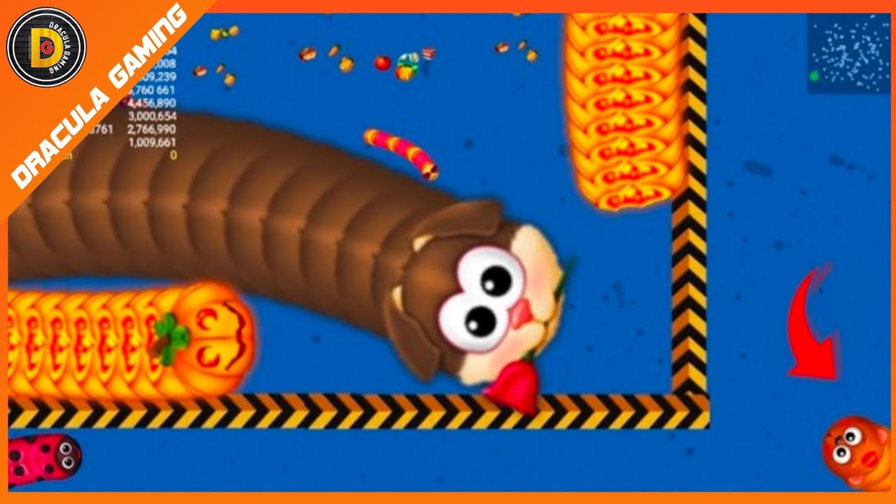 WORMS ZONE.IO 🐍 Epic Worms Zone Best Gameplay || Samp Wala Game ...