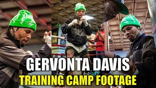 Gervonta Davis Training Camp Footage For Hector Garcia Fight