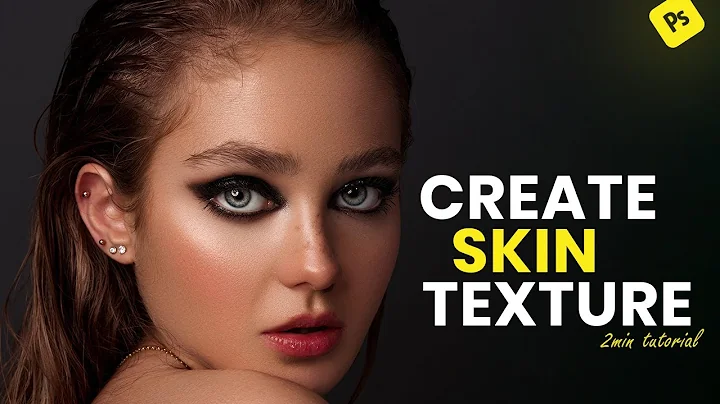How To Create Highly Realistic Skin Texture in Photoshop | 2 Minutes Tutorial