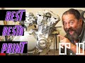 PAINT MOTOR CRANKCASE  (Ep. 10 STREET TRACKER BUILD)