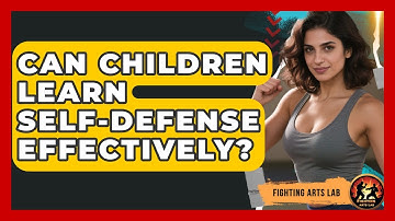 Can Children Learn Self-Defense Effectively? | Fighting Arts Lab