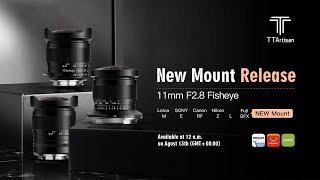 TTArtisan releases its $215 11mm F2.8 Fisheye lens for Fujifilm