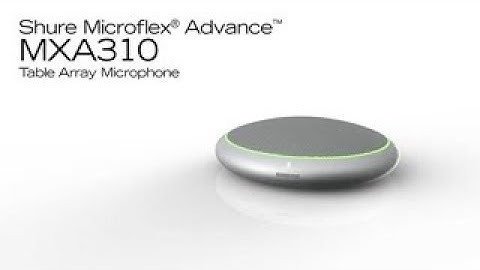 Shure- Microflex MXA310 Overview