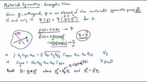 26AA.  Material Symmetry Energetic Construction