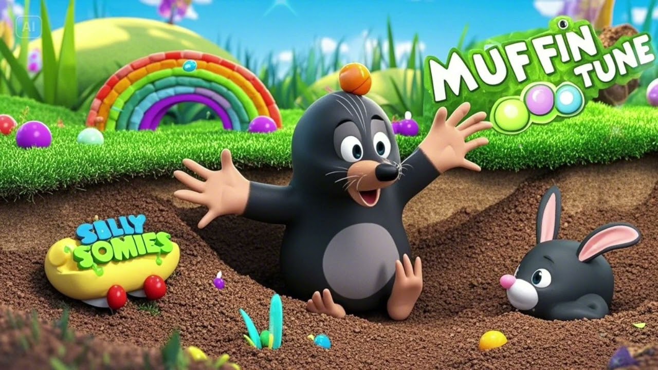 Muffin the Mole and the Tunnel Tune | Dig Deep with Fun!