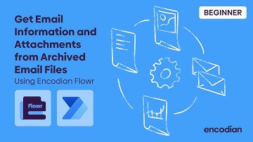Get Email Information & Attachments from Archived Email Files using Power Automate & Encodian Flowr