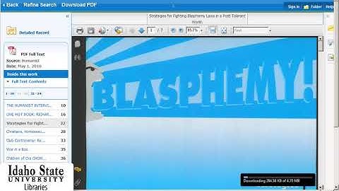 Citing Sources with the Database Icon