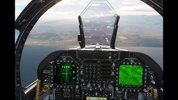 F18 attacks Russian BTR group#dcs