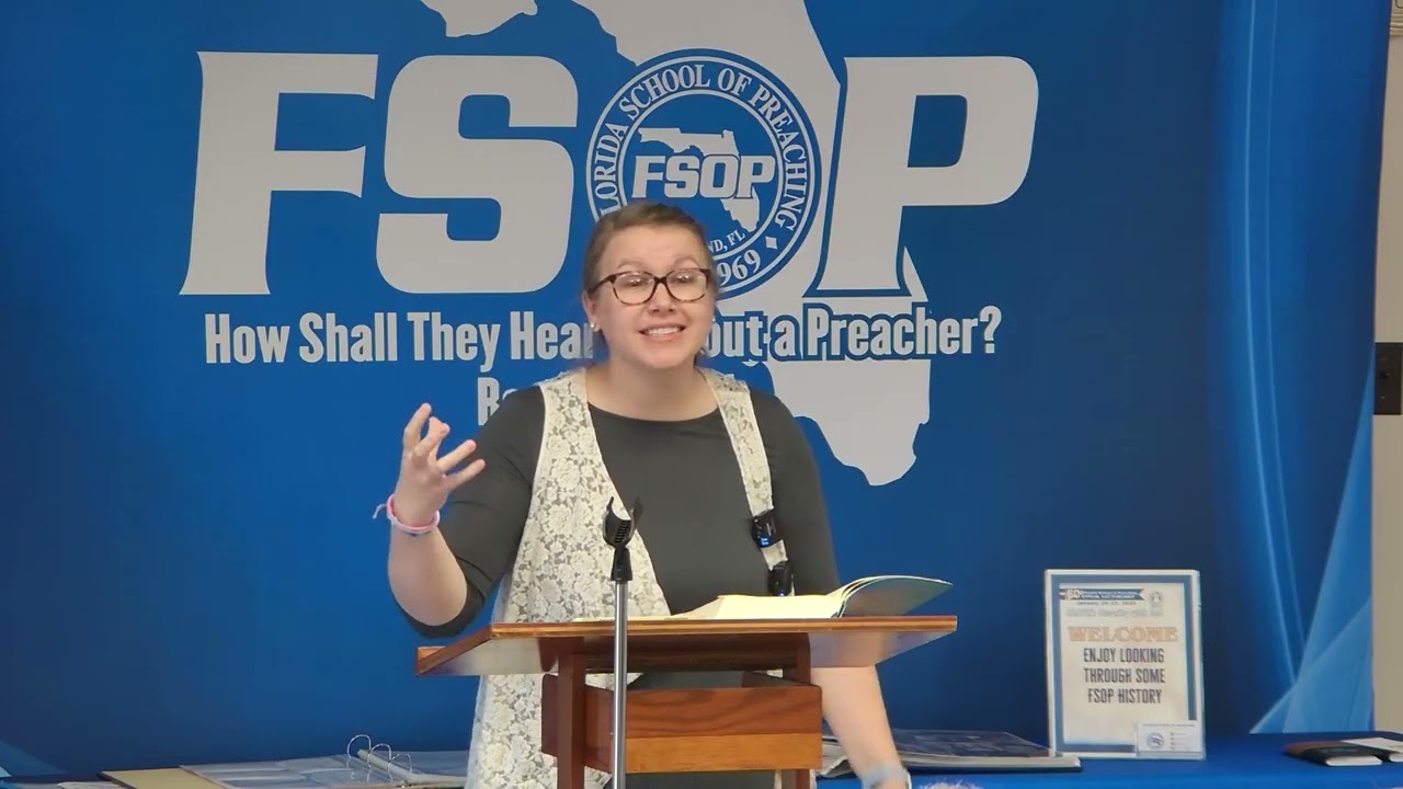FSOP 2025 Lectureship - Emily Hatfield - Eden's Losses Restored in Heaven