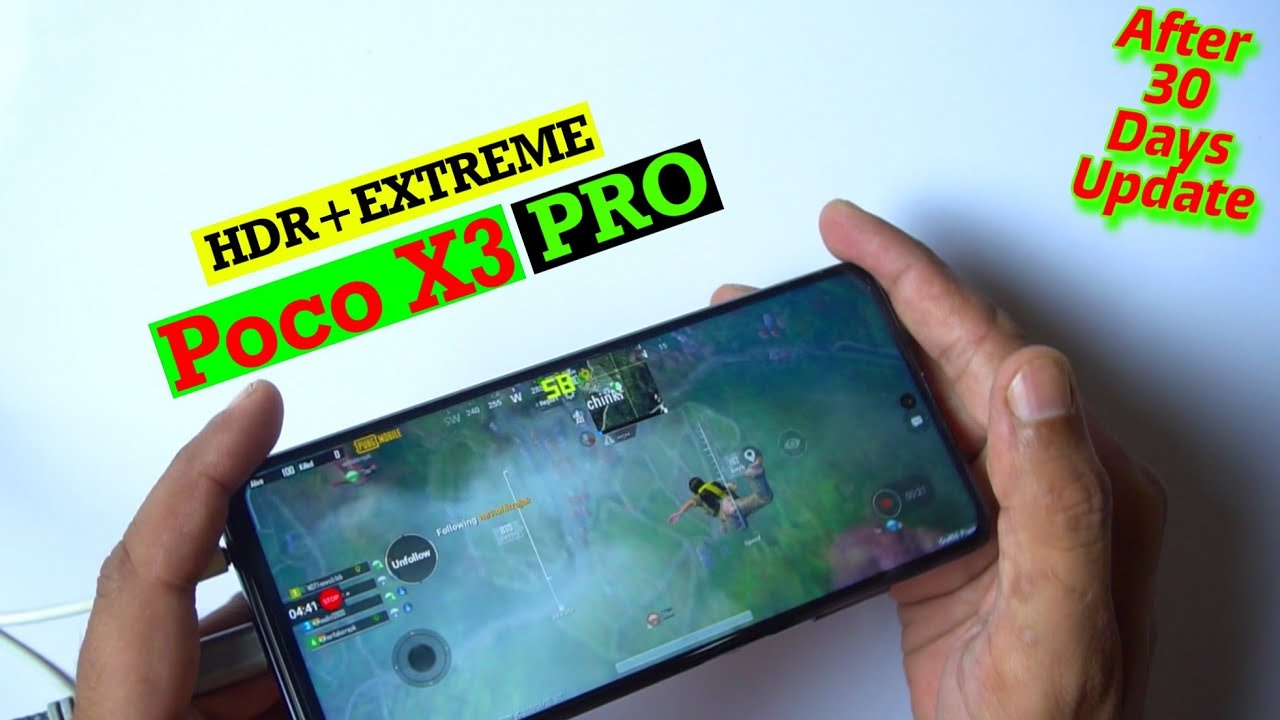 Poco X3 Pro Pubg Test & Heat Test : After 1 Month Update