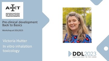 In vitro inhalation toxicology - Victoria Hutter