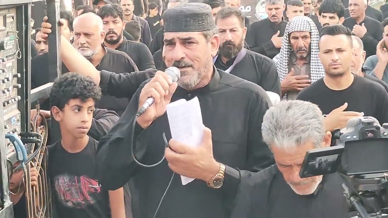 علي الدكرسن مع حسين الدكرسن | منين أجتني الغاضرية | موكب الإمام علي | التاسع من محرم الحرام | 2022