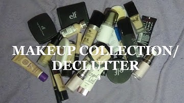 Makeup Collection/Declutter - Primers, Foundations, Concealers, Powders, and Setting Spray