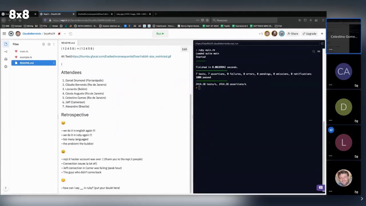 Dojo #29 EN - bubble sort - ruby - YouTube