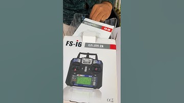 Unboxing | Transmitter and Receiver FS-I6 #rc #plane #transmitter #toysandtest