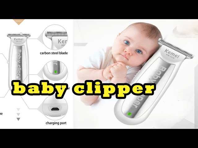 baby clipper kemei km-1318 ماكينة حلاقة للاطفال - YouTube