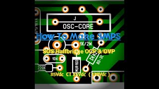 How To Make SMPS SOS Halfbridge 85v 0 85v